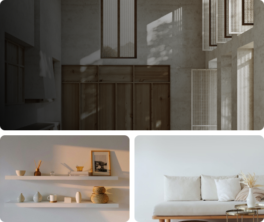Images of Milanese-designed furniture